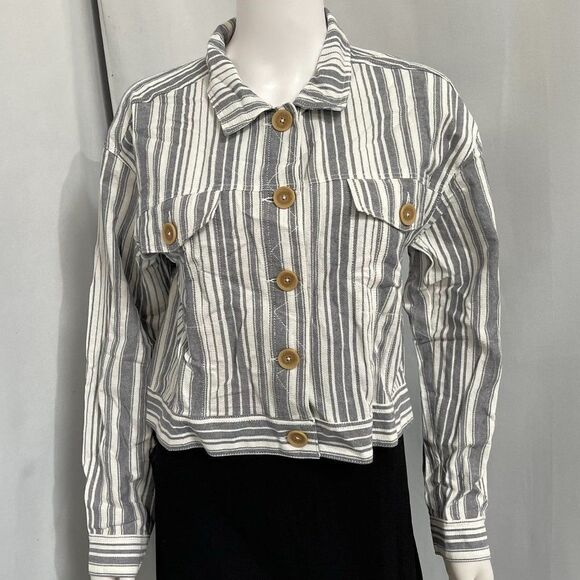 Sanctuary Womens Striped Jacket - Picture 2 of 4